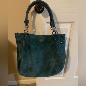 Velvet Coach Purse
